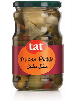 TAT Mixed Pickles 650gram Jar