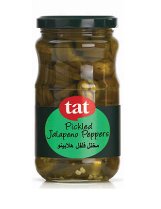 TAT Pickled Jalapeno Peppers 330gram Jar